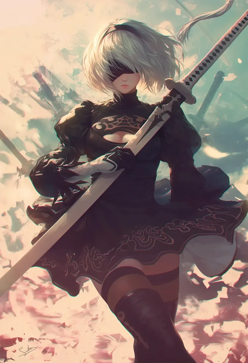 hinh nen dien thoai 4k anime cute 19