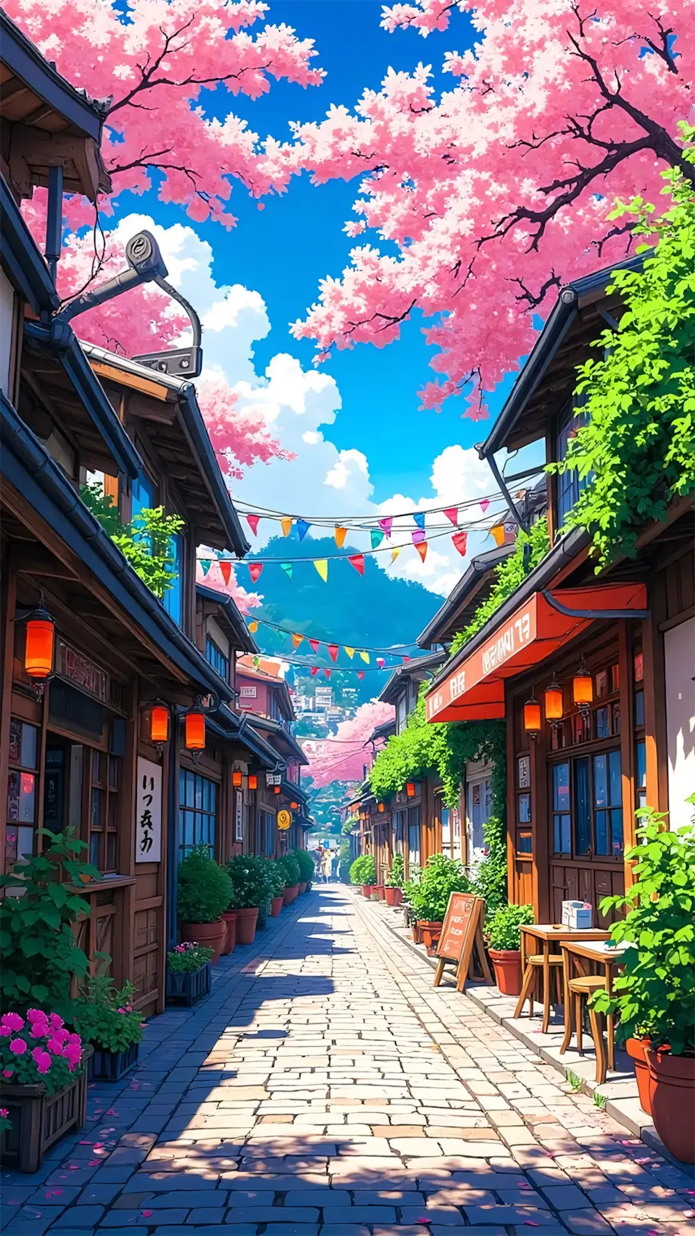 hinh nen dien thoai hoat hinh phong canh 3