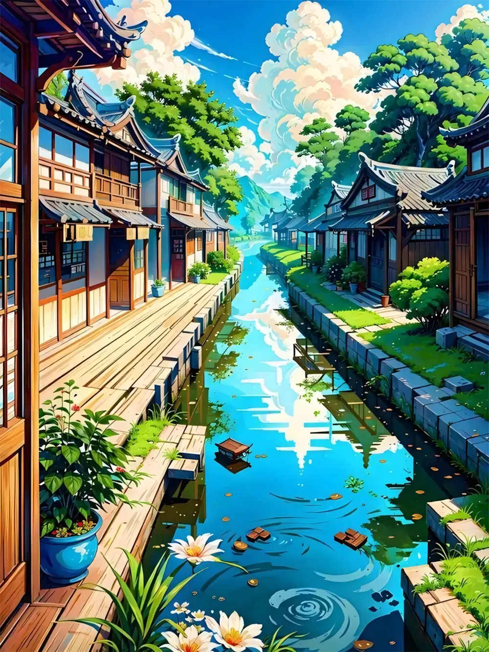 hinh nen dt anime phong canh 5