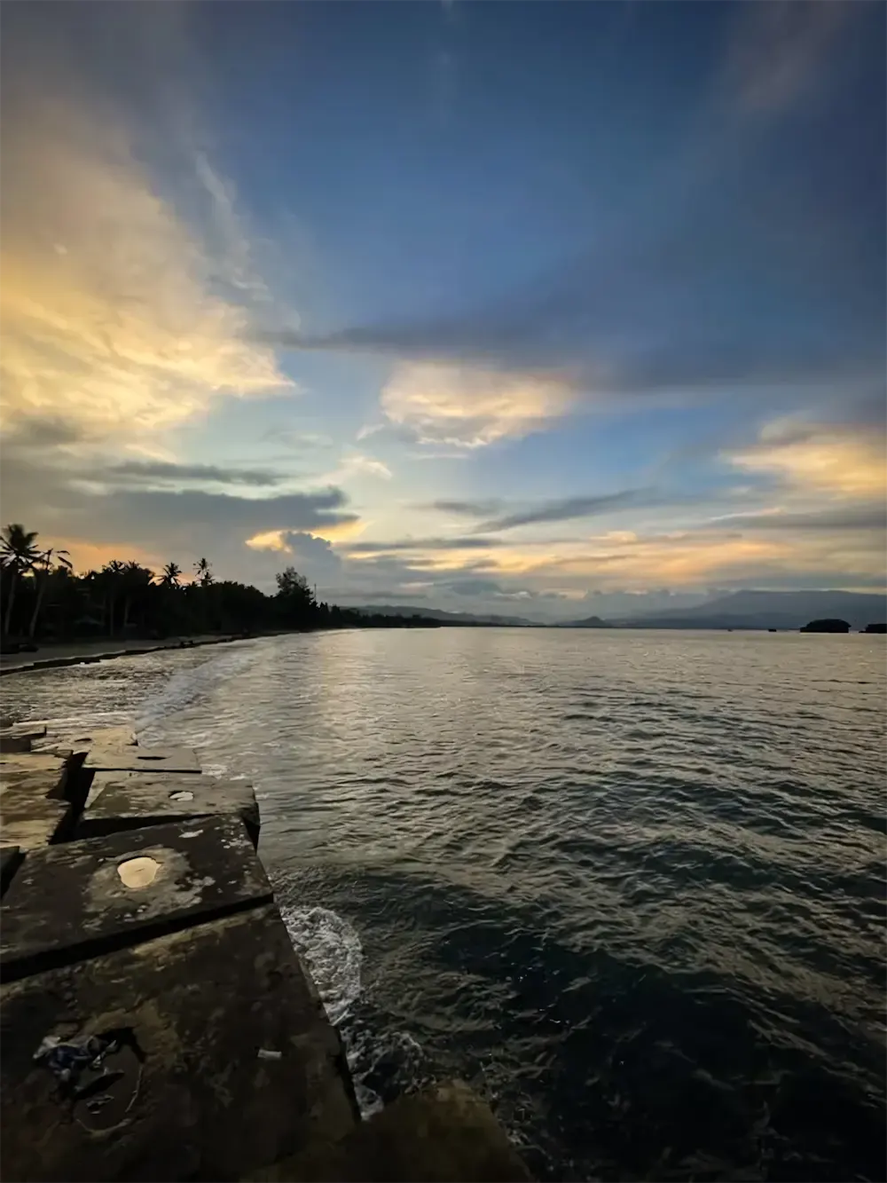 hinh nen hoang hon lang man thon que 4