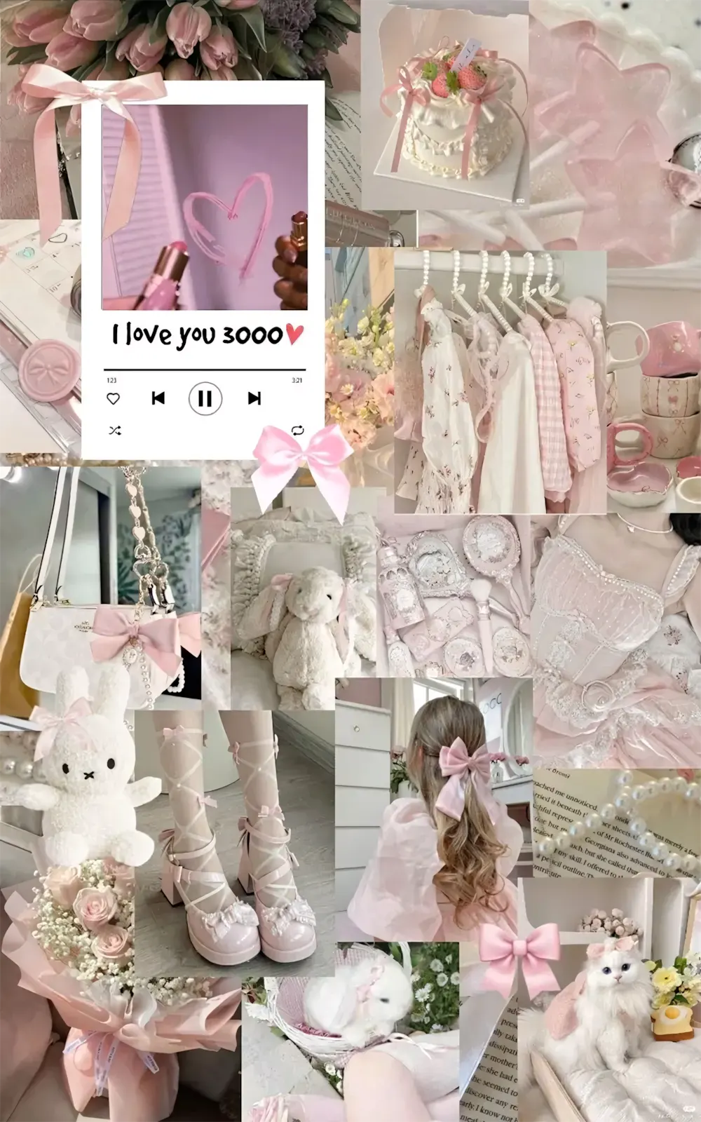 hinh nen iphone dep cute mau hong 6