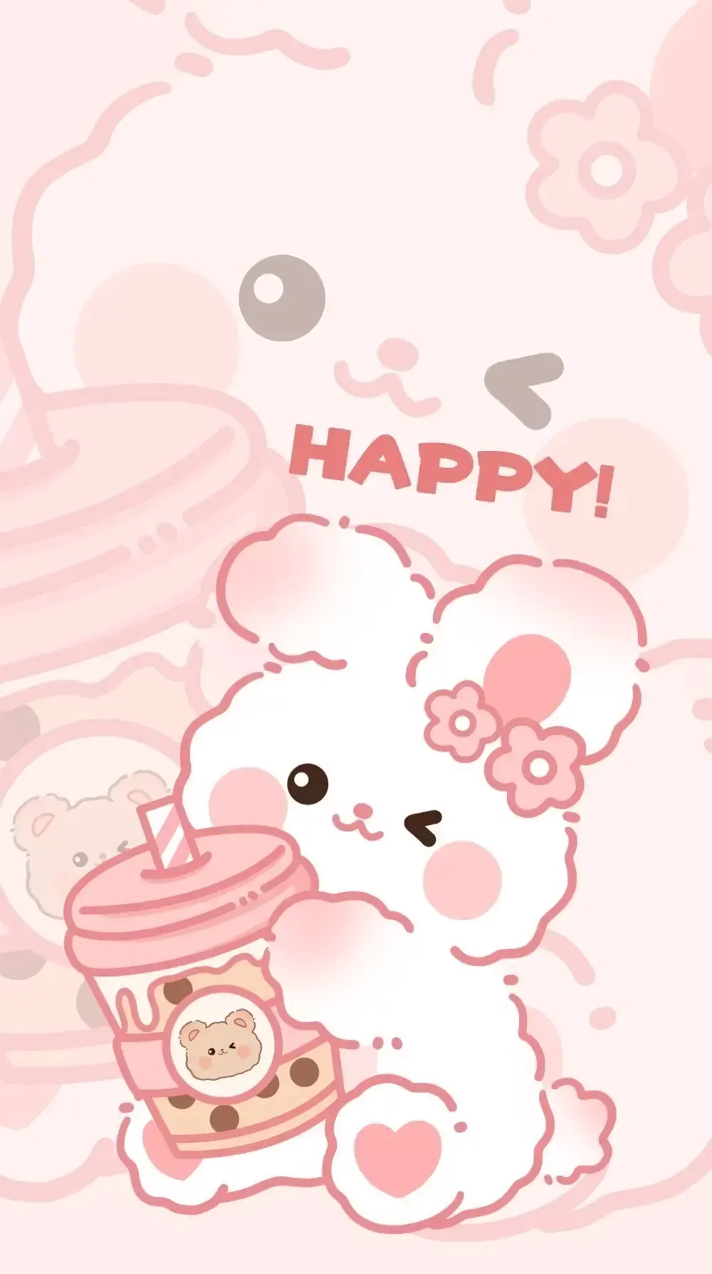 hinh nen iphone dep cute mau hong 7