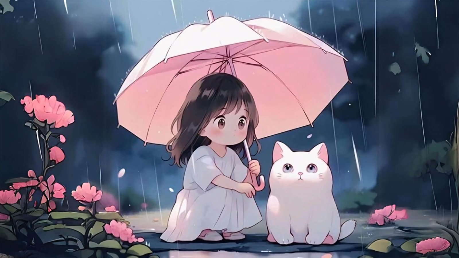hinh nen may tinh 4k cute chibi 16