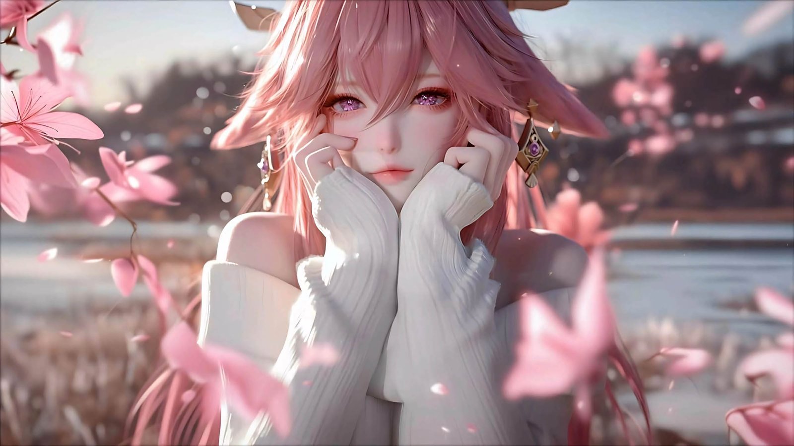 hinh nen may tinh 4k cute chibi 3